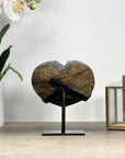 Top Grade Amethyst Stone Heart Carving - HST0311