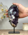 Beautiful Amethyst & Green Jasper Crystal Cluster - MWS1394