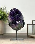 A+ Grade Amethyst & Green Jasper Crystal Formation - MWS2146
