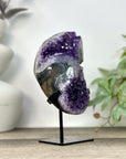 Amethyst Crystal Stone with Stalactite Eyes Fomations - MWS3271