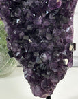 Large Natural Amethyst Cluster with Large Deep Purple Crystals - MWS2442