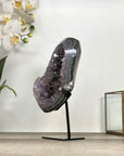 Natural Amethyst Geode with Unique Calcite Formation - MWS2874