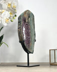 Unique Jasper & Amethyst Portal, Stand Included - MWS2325