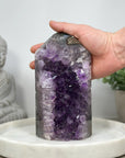 Large Natural Amethyst Stone Tower Geode - STP0178