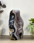 Uruguayan Amethyst & Agate Polished Statement Piece - CBP1432