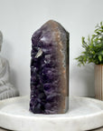 Top Quality Amethyst Stone Tower - STP0168