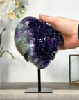 Top Grade Amethyst Crystal Geode on Stand - MWS2679