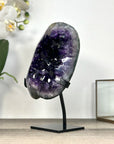 Top Quality Natural Amethyst Geode on Stand - MWS2929