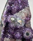 XXL Natural Amethyst Cathedral with Calcite Crystals - CBP1080