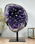 Natural Large Amethyst Geode with Large & Shinny Crystals - MWS1842