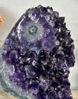 Natural A Grade Amethyst Cluster with Stand - MWS3400