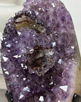 Uruguayan Amethyst Cluster with pseudocalcite Inclusion - MWS3353