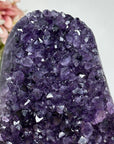 Large Natural Deep Purple Amethyst Cathedral with Polished Edges - CBP1084