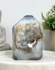 Natual Agate, Quartz & Stone Obelisk Tower - STP0137