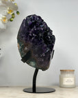 Stunning Top Quality Amethyst Cluster, Huge Deep Purple Crystals - MWS1433