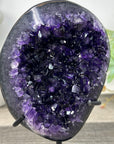 Top Grade Natural Amethyst Stone on Stand - MWS3269