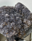 Natural Amethyst & Quartz Crystal Formation - MWS2135