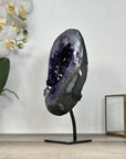 Amethyst Geode with Deep Purple Crystals - MWS2940