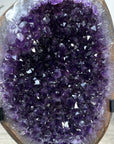 Beautiful Natural Deep Purple Uruguayan Amethyst Geode - MWS2031
