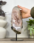 Large Natural Peach Tone Quartz Specimen - MWS3365
