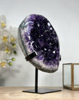 A Grade Natural Amethyst Geode with Deep Purple Crystals - MWS1909