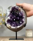 Natural Large Amethyst Geode Full of Stalactite Formations - MWS1420