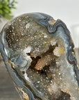 Natural Agate & Quartz Geode Stone Specimen - MWS2423