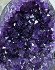 Top Quality Natural Amethyst Geode, Metallic Stand Inlcuded - MWS1752