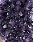 A Grade Natural Amethyst Geode with Deep Purple Crystals - MWS1909