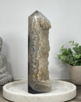 XXL Beautiful Agate & Jasper Stone Tower - STP0173