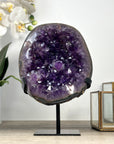 Natural Amethyst Geode with Large Crystal - MWS2300