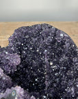 Natural Amethyst Geode Crystal Cluster for Home Decor Display - CBP1166