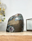 Uruguayan Amethyst Geode with Jasper Shell - CBP1143