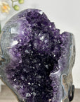 Uruguayan Amethyst Geode with Beautiful Blue Agate Shell - MWS2974