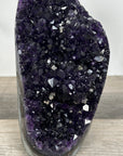 Amethyst Crystal Cluster Geode – Dark Purple for Collector Display - CBP1250