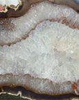 Natural Uruguayan Quartz Stone Slice - SLC0015