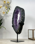 Large Stunning Amethyst Geode Slice, Crystal Portal - MWS1952