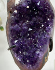 Top Quality Natural Amethyst Cluster with Agate Shell - MWS1414