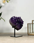 Natural Deep Purple Amethyst Stone Carving - HST0299