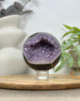 Large Natural Amethyst & Agate Sphere Geode - SPH0159