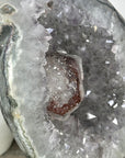 Natural Uruguayan Quartz Geode with Calcite Inclusion - MWS3397
