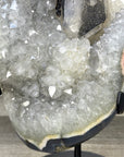 Uruguayan Quartz & Agate Specimen with Calcite & Black Hematite Inclusion - MWS3288