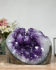 Outstanding Amethyst Geode Cave with Deep Purple A grade Crystals - CBP1078