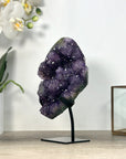 Amethyst Crystal Cluster Full of Stalactite Formations - MWS2543