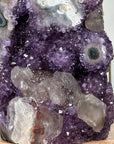 XXL Natural Amethyst Cathedral with Calcite Crystals - CBP1080