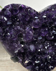 Deep Purple Natural Amethyst Stone Heart - HST0287