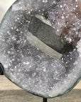 Collection Grade Amethyst Geode with Calcite Formation - MWS3381