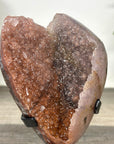 Natural Fire Quartz Cluster on Stand - MWS3369
