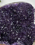 Amethyst Geode with Deep Purple Crystals and Natural Banding - MWS2934