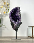 Amethyst Geode Mineral Specimen with Deep Purple Crystals for Home Decor - MWS2648